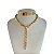 Colar Folheado Ouro 18k e Prata 925 Serpente - Imagem 1
