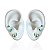 Trio Brincos Folheado Ouro 18k e Prata 925 Stitch - Imagem 1