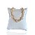 Pulseira Folheada Ouro 18k Riviera Redonda Cravejada - Imagem 1