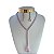 Conjunto Folheado Prata 925 Riviera Gravatinha Gota - Imagem 1