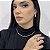 Choker Aro Bijuteria Dourado e Prata Prego - Imagem 4
