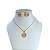 Conjunto Folheado Ouro 18k e Prata 925 Inspired Cravejado - Imagem 1