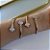 Bracelete Folheado Ouro 18k e Prata 925 Trevo Cravejado - Imagem 2