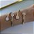 Bracelete Folheado Ouro 18k e Prata 925 Quadrado Cravejado - Imagem 2