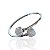 Bracelete Folheado Ouro 18k e Prata 925 Quadrado Cravejado - Imagem 3