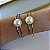 Bracelete Folheado Ouro 18k e Prata 925 Redondo Pérola - Imagem 2