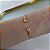 Bracelete Folheado Ouro 18k Coração Pérola - Imagem 3