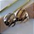 Bracelete Folheado Ouro 18k e Prata 925 Chapeado - Imagem 4