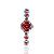 Relógio Aço Minimalista Trevo Inspired Strass - Imagem 14