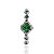 Relógio Aço Minimalista Trevo Inspired Strass - Imagem 8