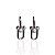 Brinco Folheado Ouro 18k e Prata 925 Elos Inspired Cravejado - Imagem 2