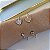 Bracelete Folheado Ouro 18k e Prata 925 Coração Cravejado - Imagem 2