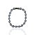 Pulseira Folheada Ouro 18k e Prata 925 Gotas Cristais - Imagem 5