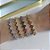 Pulseira Folheada Ouro 18k e Prata 925 Trevo Inspired Cravajada - Imagem 2