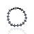 Pulseira Folheada Ouro 18k e Prata 925 Trevo Inspired Cravajada - Imagem 8