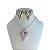 Conjunto Folheado Ouro 18K e Prata 925 Coração Cravejado - Imagem 2