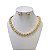 Conjunto Folheado Ouro 18k e Prata 925 Inspired Redondo Cravejado - Imagem 6