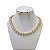 Conjunto Folheado Ouro 18k e Prata 925 Inspired Redondo Cravejado - Imagem 1