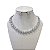 Conjunto Folheado Ouro 18k e Prata 925 Inspired Redondo Cravejado - Imagem 2