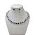 Conjunto Folheado Ouro 18k e Prata 925 Inspired Redondo Cravejado - Imagem 7