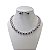 Conjunto Folheado Ouro 18k e Prata 925 Inspired Redondo Cravejado - Imagem 8