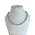 Colar Folheado Ouro 18k e Prata 925 Lacre Inspired Cravejado - Imagem 2