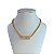 Colar Folheado Ouro 18k e Prata 925 Inspired Cravejado - Imagem 1