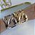 Bracelete Folheado Ouro 18k e Prata 925 Abaulado Trançado - Imagem 2