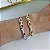 Bracelete Folheado Ouro 18k e Prata 925 Elos Cravejado - Imagem 2