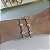 Pulseira Folheada Ouro 18k e Prata 925 Redonda Inspired Cravajada - Imagem 2