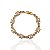 Pulseira Folheada Ouro 18k e Prata 925 Quadrada Inspired Cravajada - Imagem 4