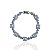 Pulseira Folheada Ouro 18k e Prata 925 Quadrada Inspired Cravajada - Imagem 5