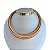 Choker Aro Bijuteria Dourado Espiral - Imagem 1