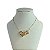 Colar Folheado Ouro 18k Elos Inspired Cravejado - Imagem 1