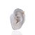 Piercing Aço Inoxidável Dourado e Prata Tragus Estrela Cravejada - Imagem 2