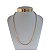 Colar Longo Folheado Ouro 18k Riviera - Imagem 1