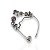 Pulseira Folheada Prata 925 Inspired Pandora Mickey - Imagem 3