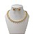 Conjunto Folheado Ouro 18k e Prata 925 Inspired Corações Cravejado - Imagem 4