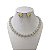 Conjunto Folheado Ouro 18k e Prata 925 Inspired Corações Cravejado - Imagem 2
