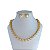 Conjunto Folheado Ouro 18k e Prata 925 Inspired Corações Cravejado - Imagem 1