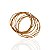 kit 10 Pulseira Folheada Ouro 18k e Prata 925 Corda de Violão - Imagem 4