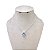 Colar Folheado Ouro 18k e Prata 925 Ponto de Luz Redondo Passante - Imagem 2