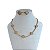 Conjunto Folheado Ouro 18k e Prata 925 Riviera Trevos Inspired Cravejado - Imagem 1
