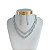 Conjunto Folheado Ouro 18k e Prata 925 Riviera Dupla Cravejada - Imagem 2