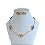 Conjunto Folheado Ouro 18k e Prata 925 Inspired Cravejado - Imagem 1