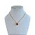 Colar Folheado Ouro 18k e Prata 925 Trevo Cristal Cravejado - Imagem 7