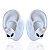 Trio Brincos Folheado Ouro 18k e Prata 925 Borboleta - Imagem 4
