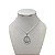 Colar Folheado Ouro 18k e Prata 925 Nossa Senhora - Imagem 2