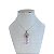 Colar Folheado Prata 925 Pedra Ponta Cristal - Imagem 12