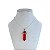 Colar Folheado Prata 925 Pedra Ponta Cristal - Imagem 6